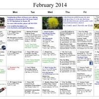 2014 February Calendar