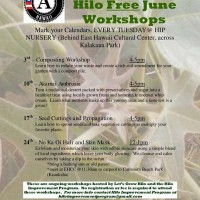 June 2014 workshops